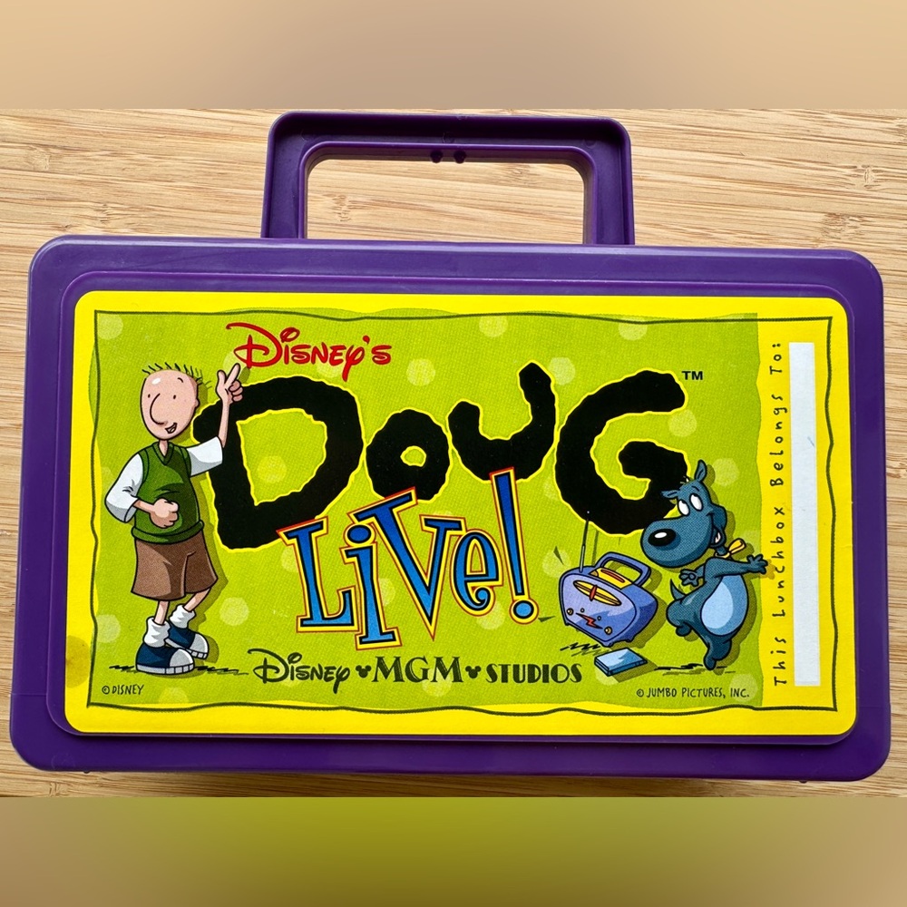 1990’s Doug Plastic Storage Case